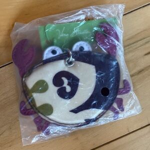 Vera Bradley Crab Keychain